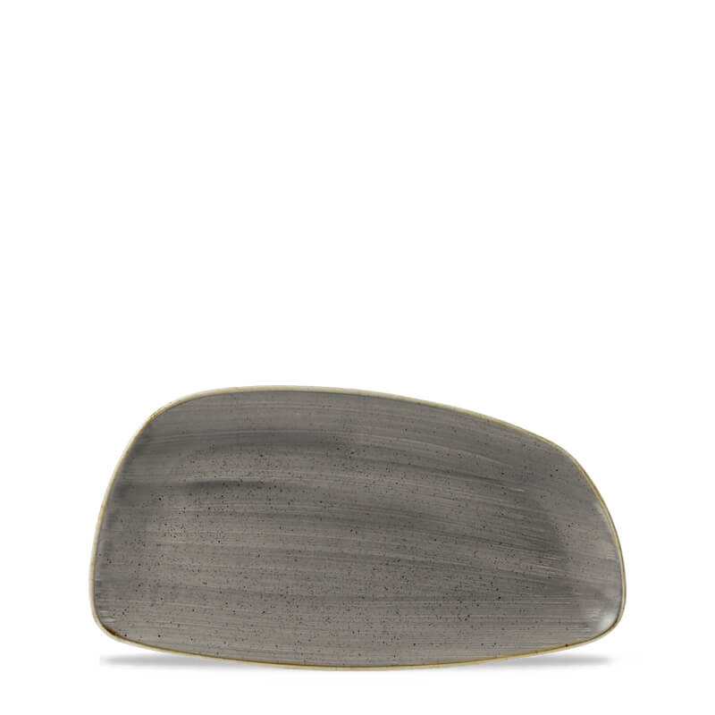 30x15.5 cm - Stonecast Piatto Vassoio Rettangolare In Porcellana Vetrificata