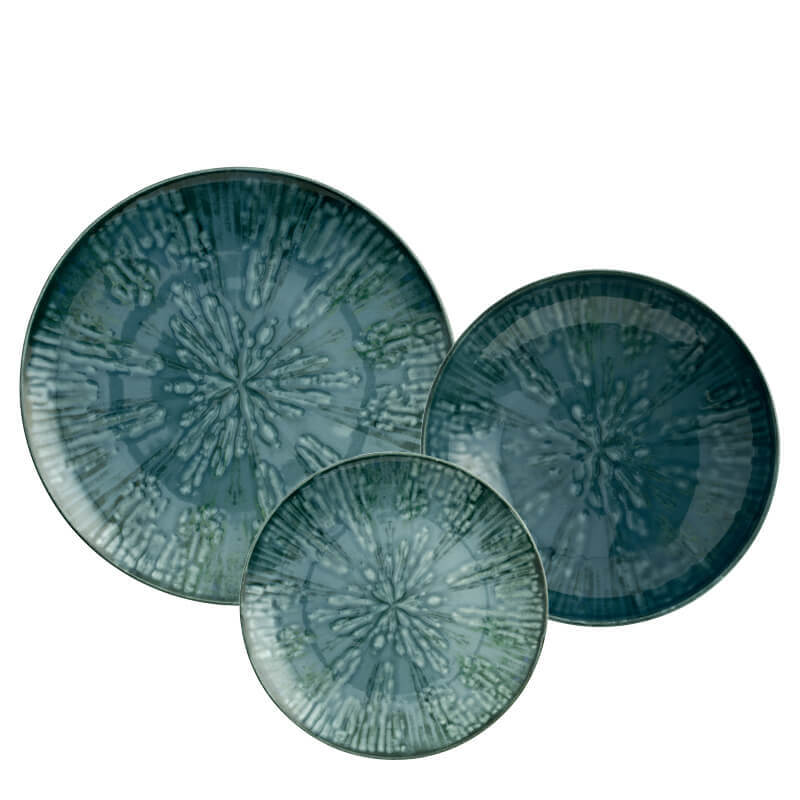 Fusion Servizio Piatti In Porcellana - Set 12 Pz