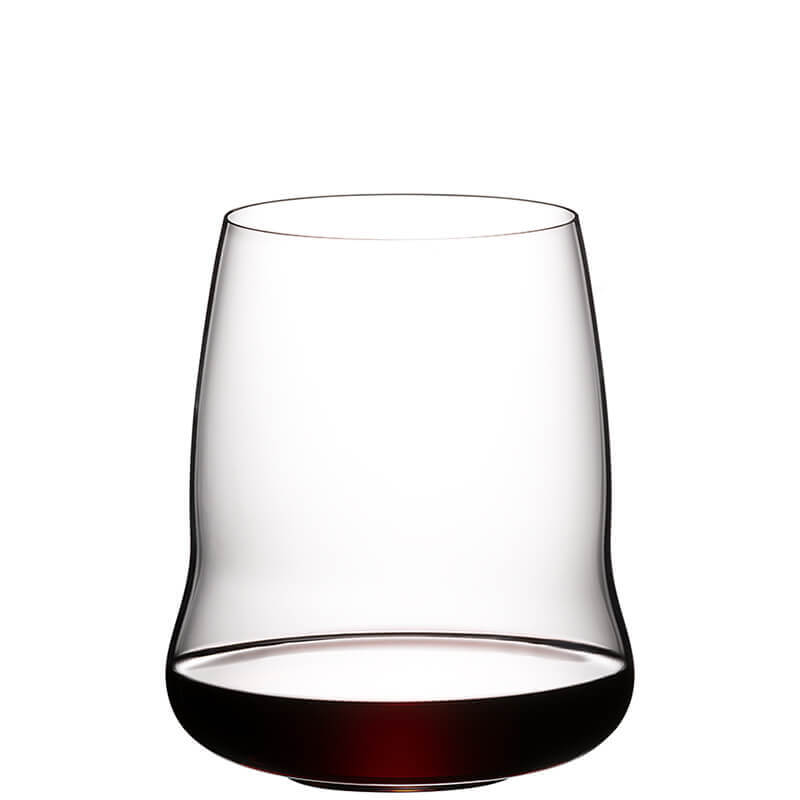 67 cl - Steamless Wings Calice Vino Rosso Cabernet in Vetro - Set 2 Pezzi