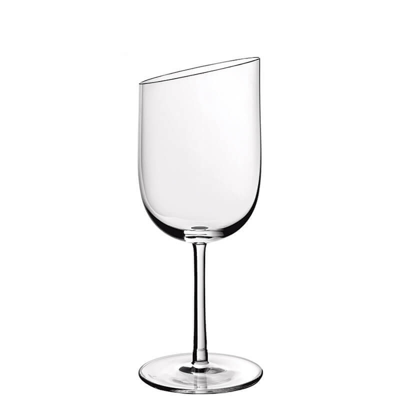 30 cl - NewMoon Calice Vino Bianco in Vetro - Set 4 Pezzi