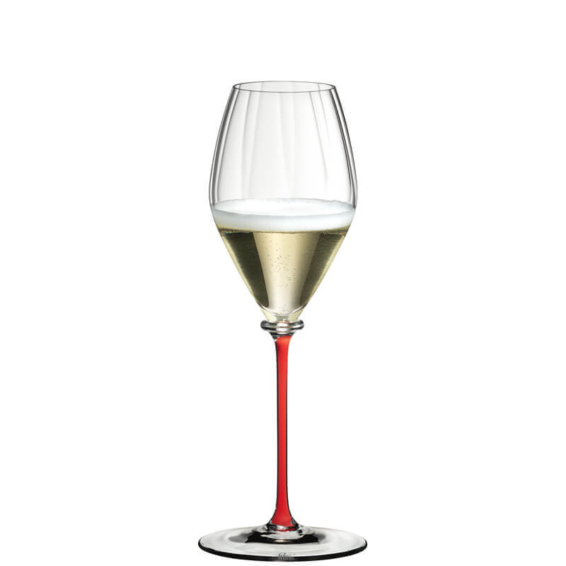 37.5 cl - Fatto A Mano Calice Champagne Stelo Colorato in Vetro