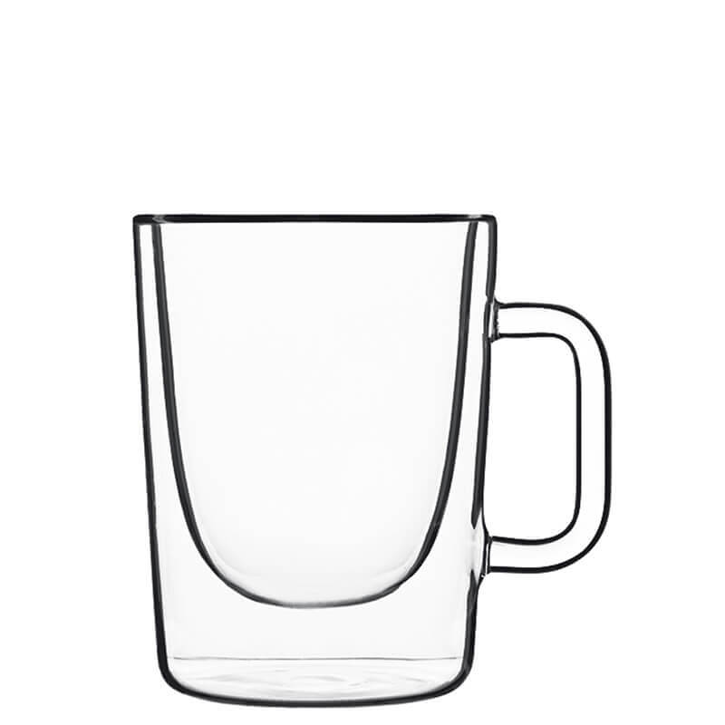30 cl - Thermic Glass Aroma Tazzina Caffé in Vetro Borosilicato - Set 2 Pezzi