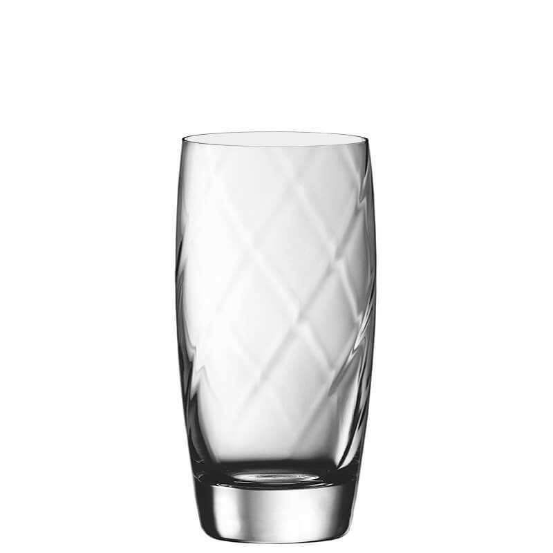 44.5 cl - Canaletto Bicchiere Bibita in Vetro - Set 4 Pezzi