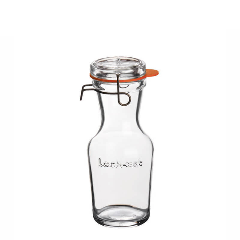 50 cl - Lock Eat Caraffa in Vetro - Set 6 Pezzi