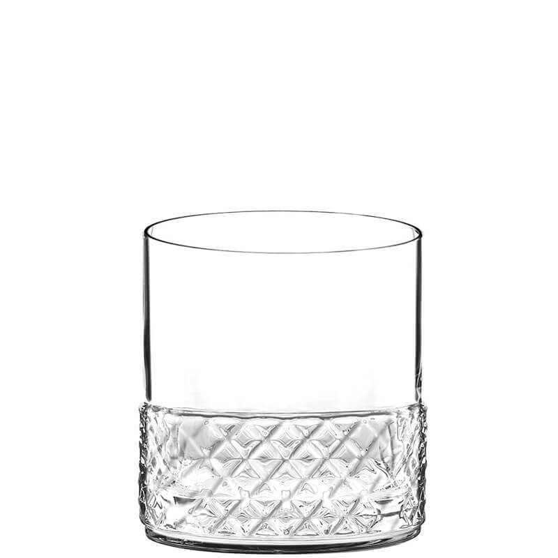 38 cl - Roma 1960 Bicchiere Whisky in Vetro - Set 6 Pezzi