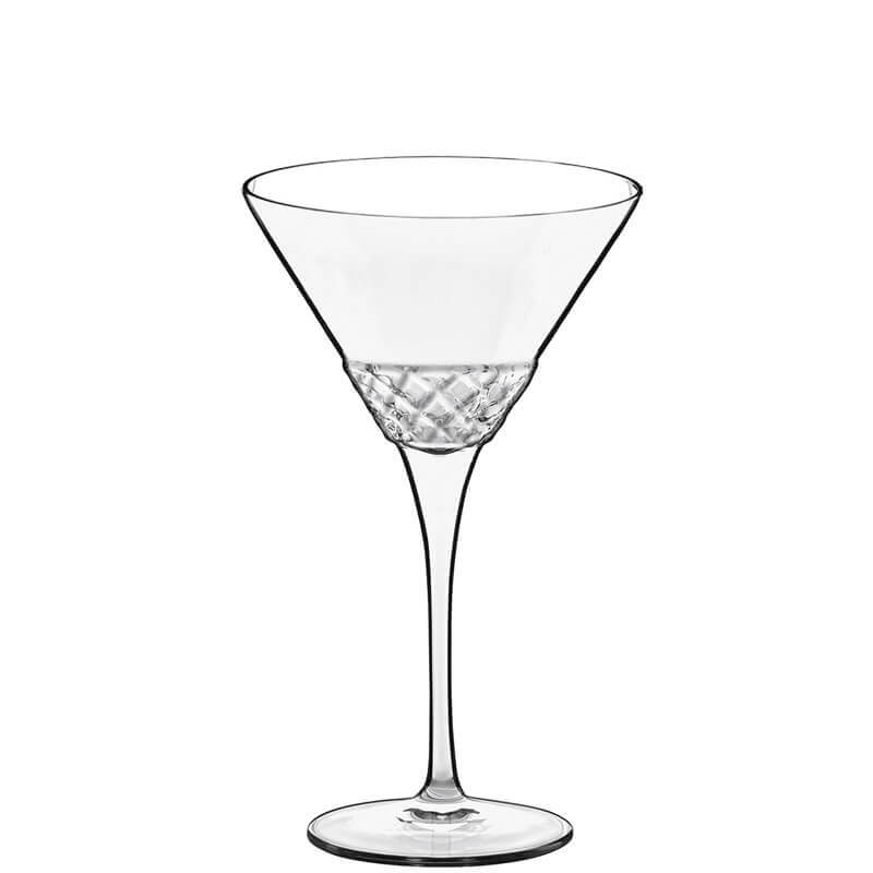 22 cl - Roma 1960 Bicchiere Martini in Vetro - Set 6 Pezzi