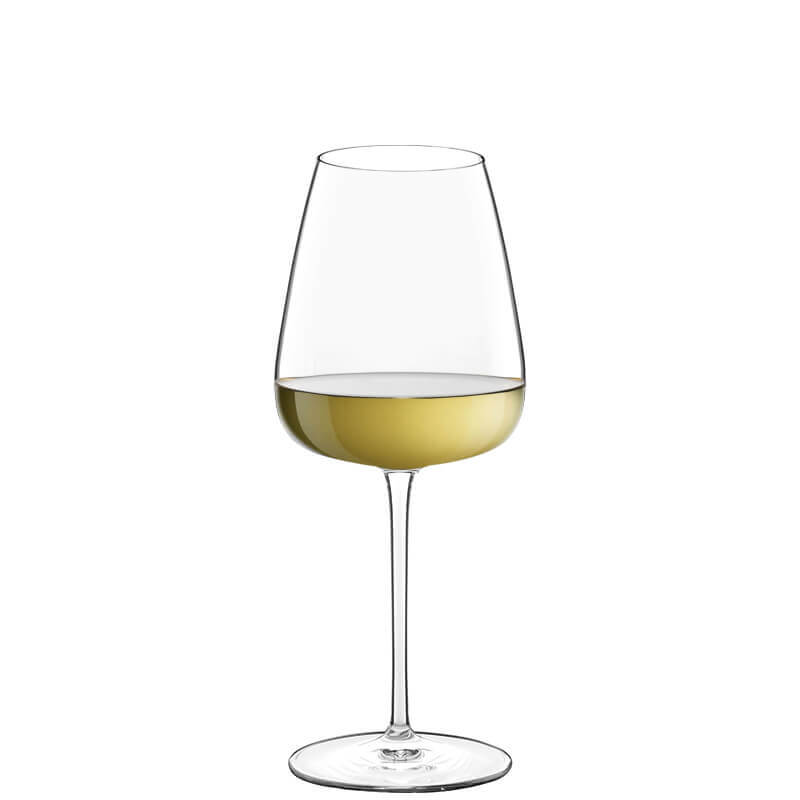 45 cl - Talismano Calice Vino Bianco in Vetro - Set 4 Pezzi