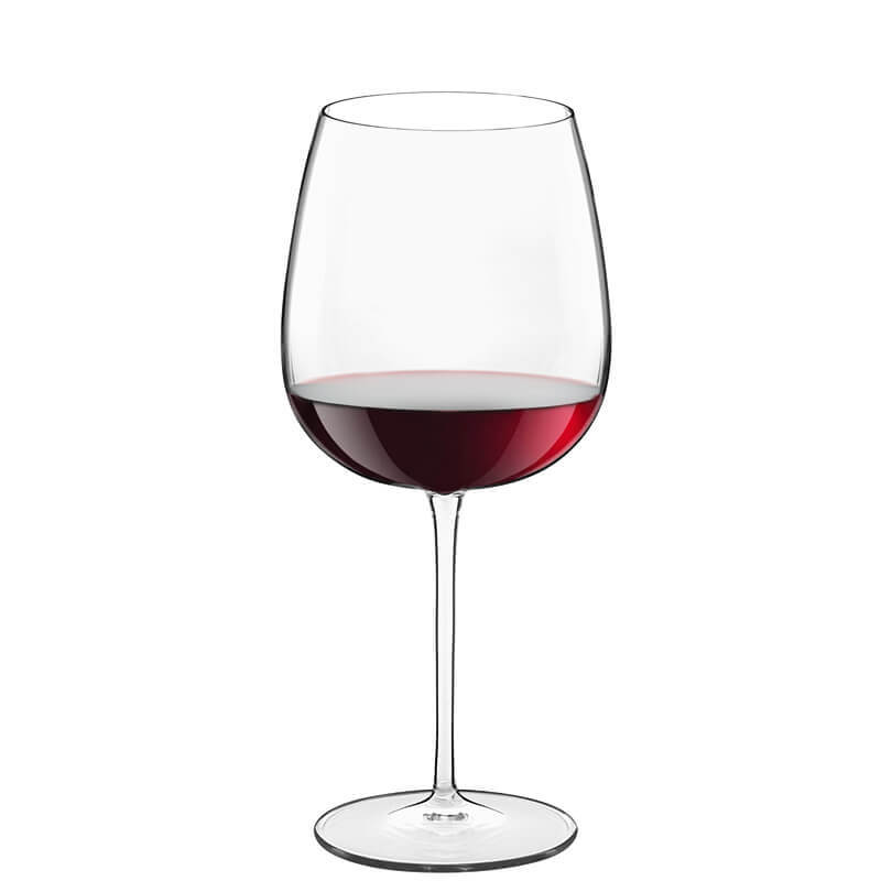 75 cl - Talismano Calice Vino Rosso Burgundy in Vetro - Set 4 Pezzi