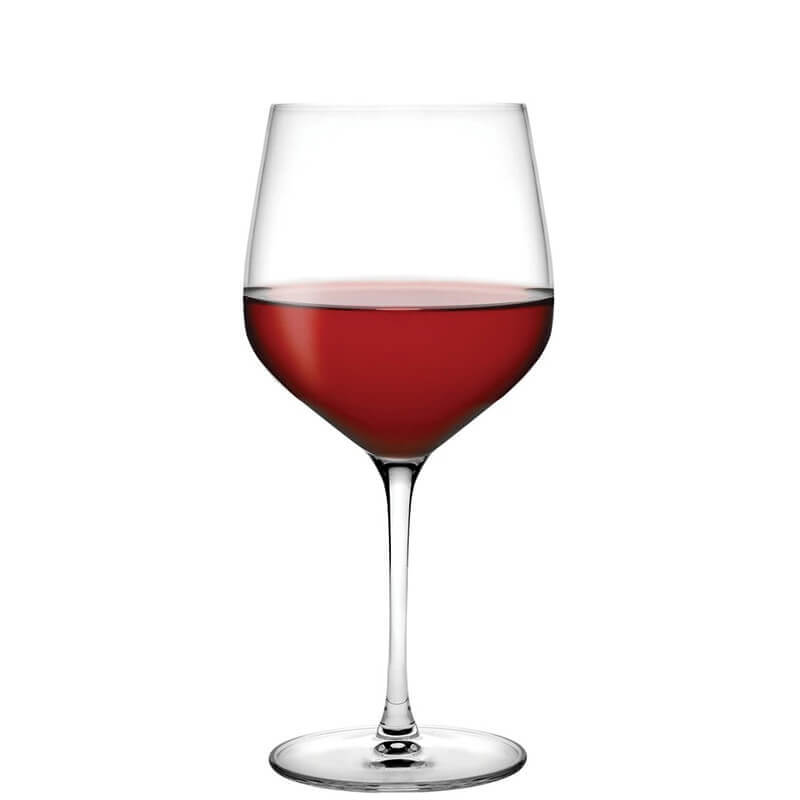62.5 Cl Refine Calice Vino Rosso Burgundy in Vetro - Set 6 Pezzi