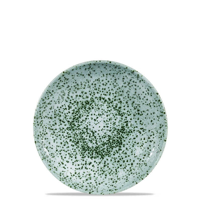 21.7 cm - Studio Prints Mineral Green Piatto Piano In Porcellana Vetrificata