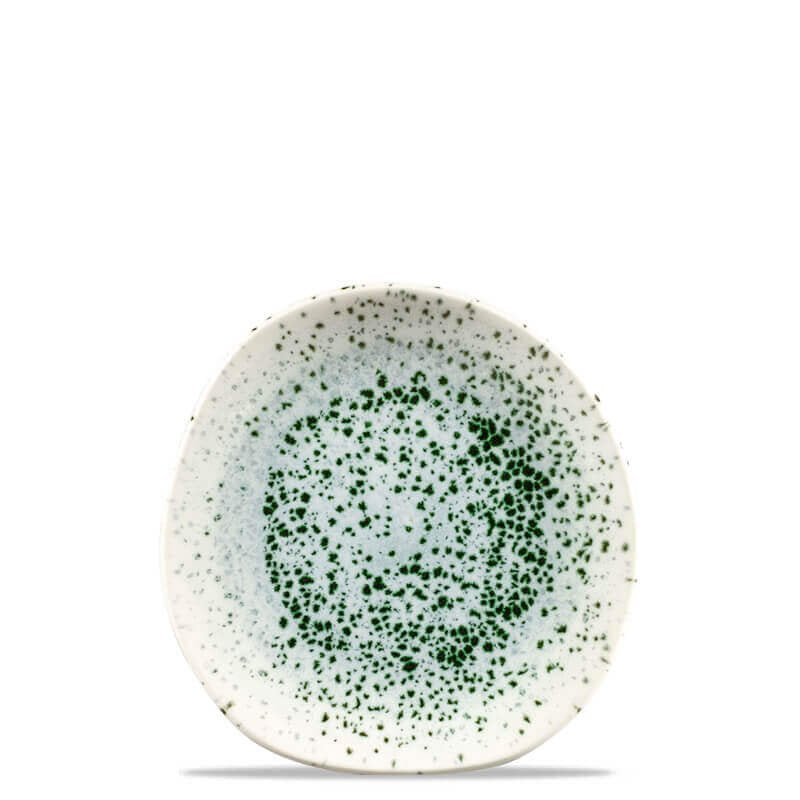 18.6 cm - Studio Prints Mineral Organic Piatto Piano In Porcellana Vetrificata