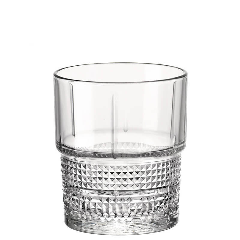 37 cl - Bartender Novecento Bicchiere Whisky in Vetro - Set 6 Pezzi