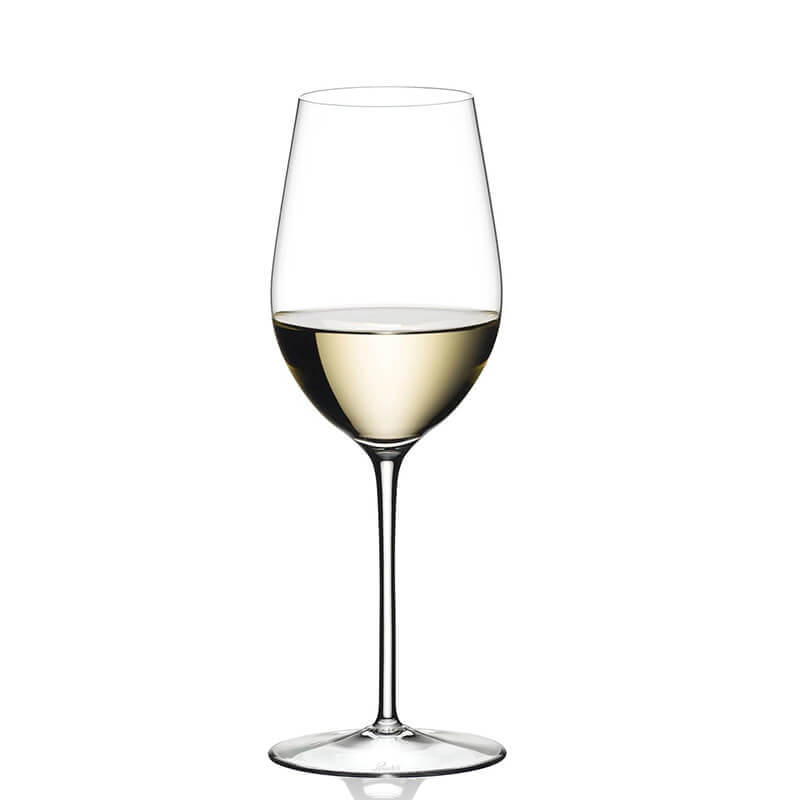 38 cl - Sommeliers Calice Vino Bianco Riesling in Vetro - Set 2 Pezzi