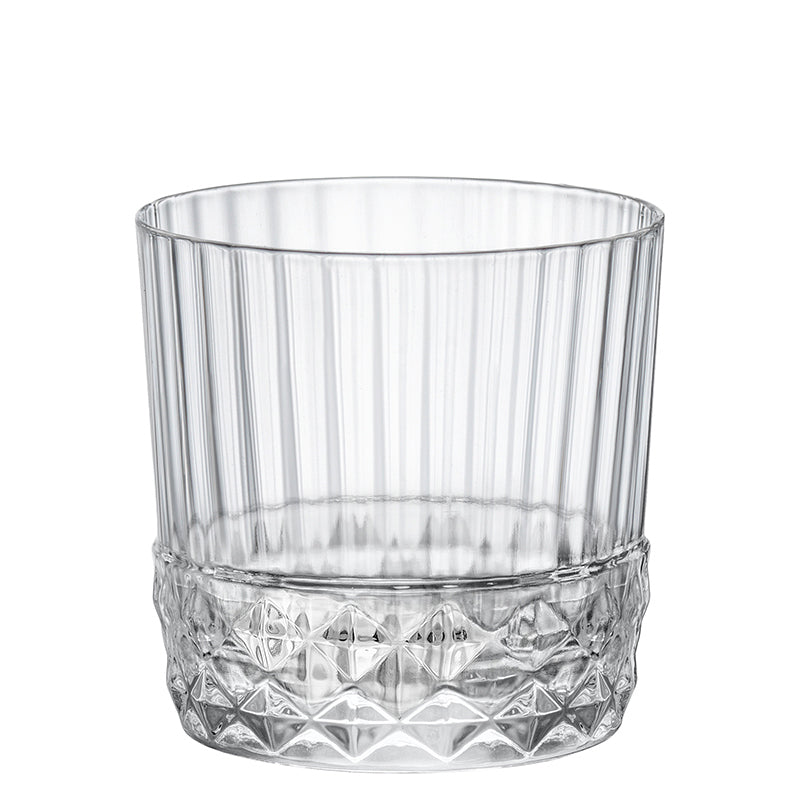 37 cl - America 20s Bicchiere Whisky in Vetro - Set 6 Pezzi