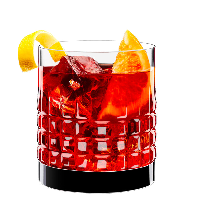 38 cl - Mixology Bicchiere Whisky Charme in Vetro - Set 6 Pezzi