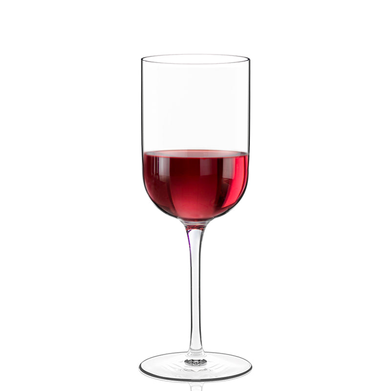 40 cl - Sublime Calice Vino Rosso in Vetro - Set 4 Pezzi