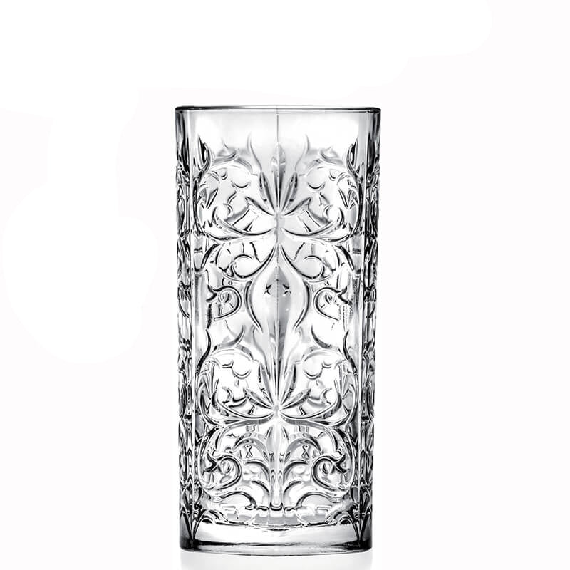 36.8 cl - Tattoo Bicchiere Bibita in Vetro - Set 6 Pezzi