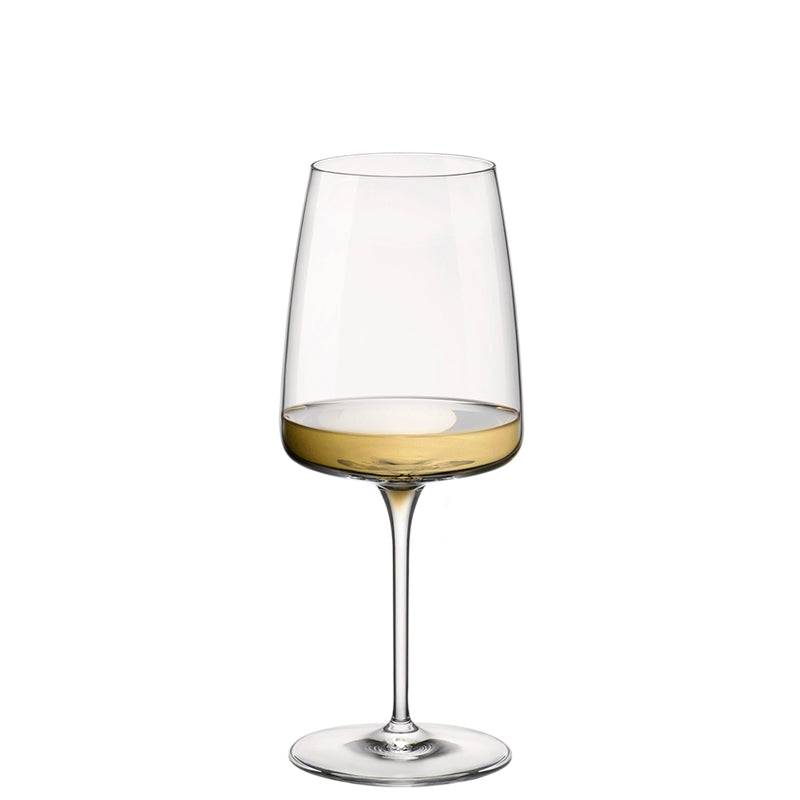 37.8 cl - Nexo Calice Vino Bianco in Vetro - Set 6 Pezzi