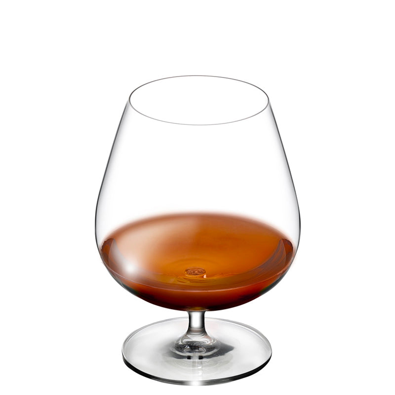 94 cl - Vintage Calice Cognac In Vetro - Set 6 Pz