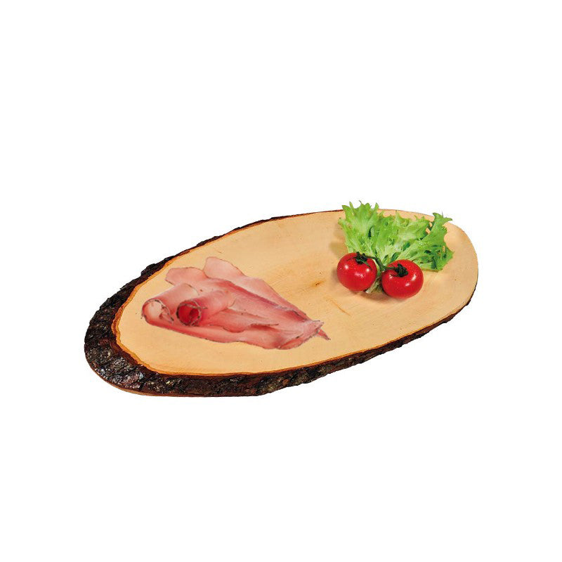 Corteccia Vassoio Ovale In Legno