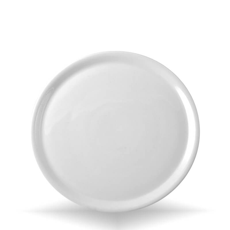 28 cm - Napoli Piatto Pizza In Porcellana - Set 6 Pz