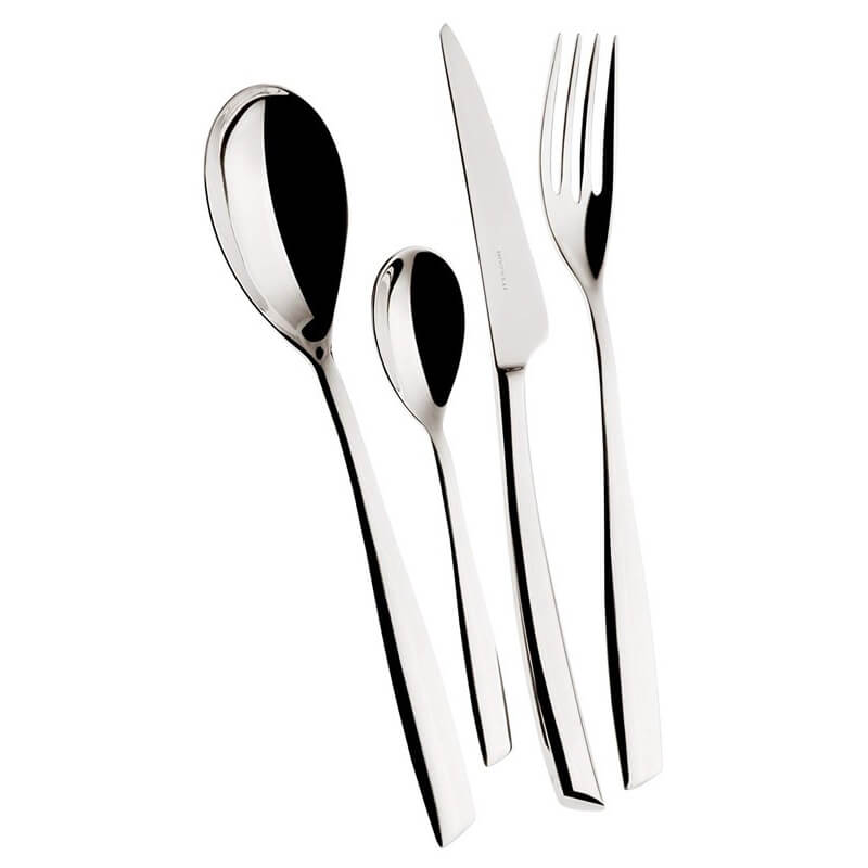 Riviera Servizio Posate Acciaio Inox - Set 24 Pz