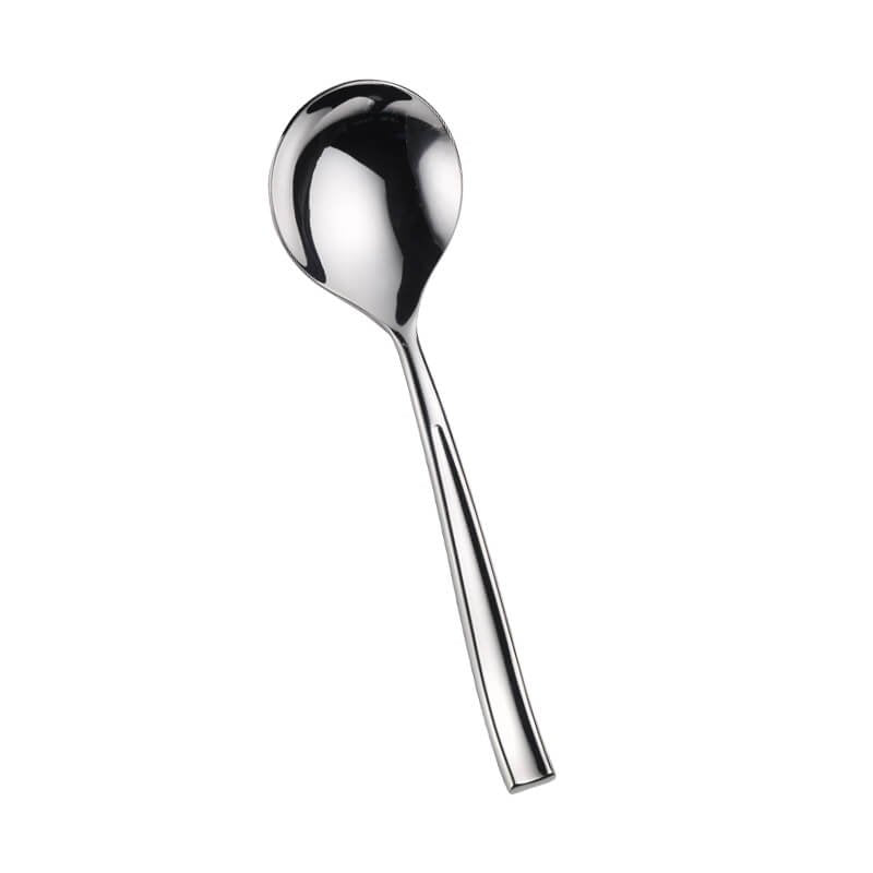 Infinito Cucchiaio Brodo In Acciaio Inox Forgiato - Set 12 Pz