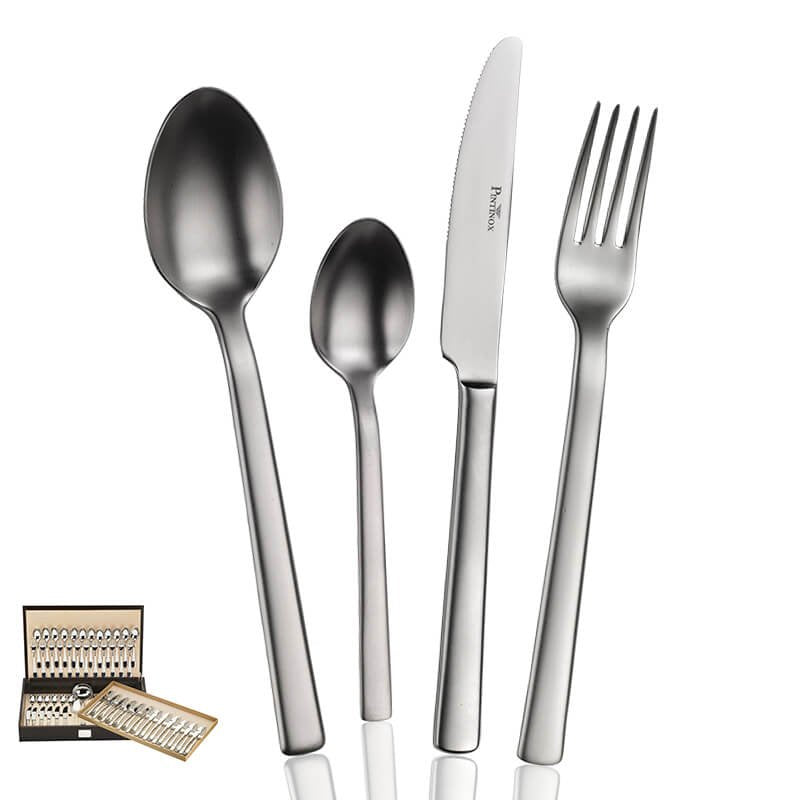 Millenium Servizio Posate In Acciaio Inox - Set 75 Pz
