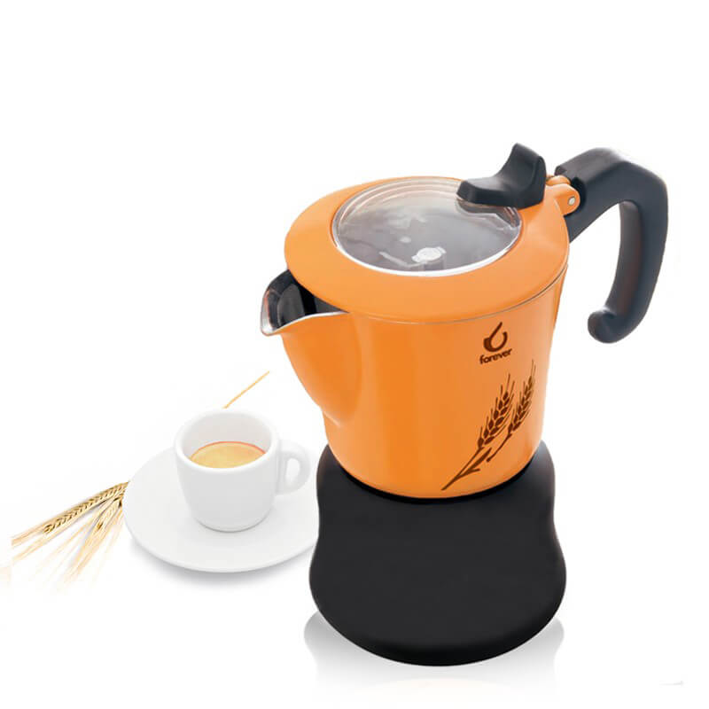 2 Tz - Miss Orzo Caffettiera Orzo In Alluminio