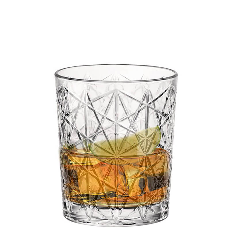 39 cl - Lounge Bicchiere Acqua in Vetro - Set 6 Pezzi