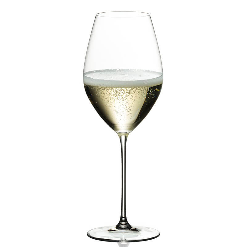 65 cl - Veritas Calice Flute in Vetro Soffiato - Set 2 Pezzi