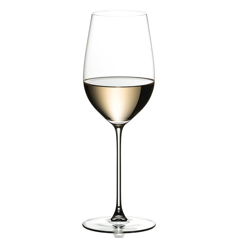 39.5 cl - Veritas Calice Vino Bianco Riesling in Vetro Soffiato - Set 2 Pezzi