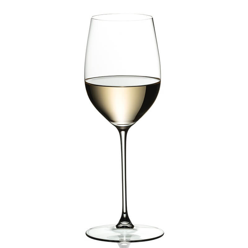 37 cl - Veritas Calice Vino Bianco in Vetro Soffiato - Set 2 Pezzi