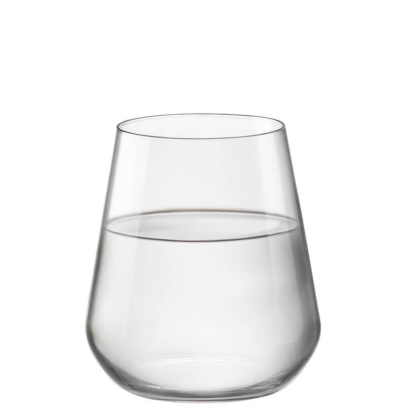 34 cl - InAlto Uno Bicchiere Acqua in Vetro - Set 6 Pezzi