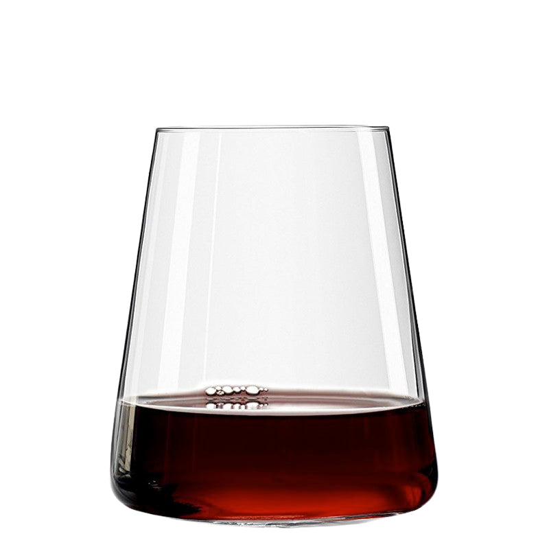 51.5 cl - Power Bicchiere Vino Rosso in Vetro - Set 6 Pezzi