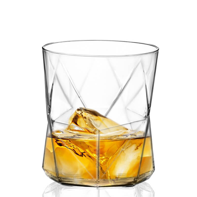 33 cl - Cassiopea Bicchiere Acqua in Vetro - Set 6 Pezzi