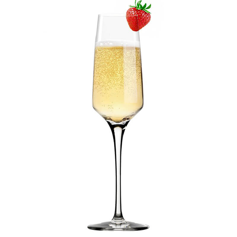 18.8 cl - Experience Calice Flute in Vetro - Set 6 Pezzi