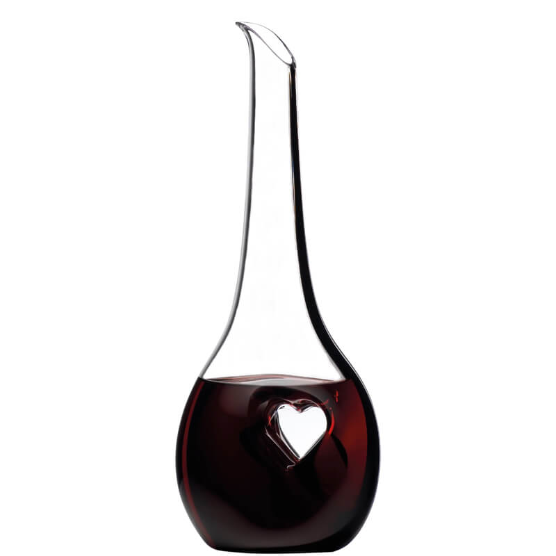 121 cl - Black Tie Decanter in Vetro