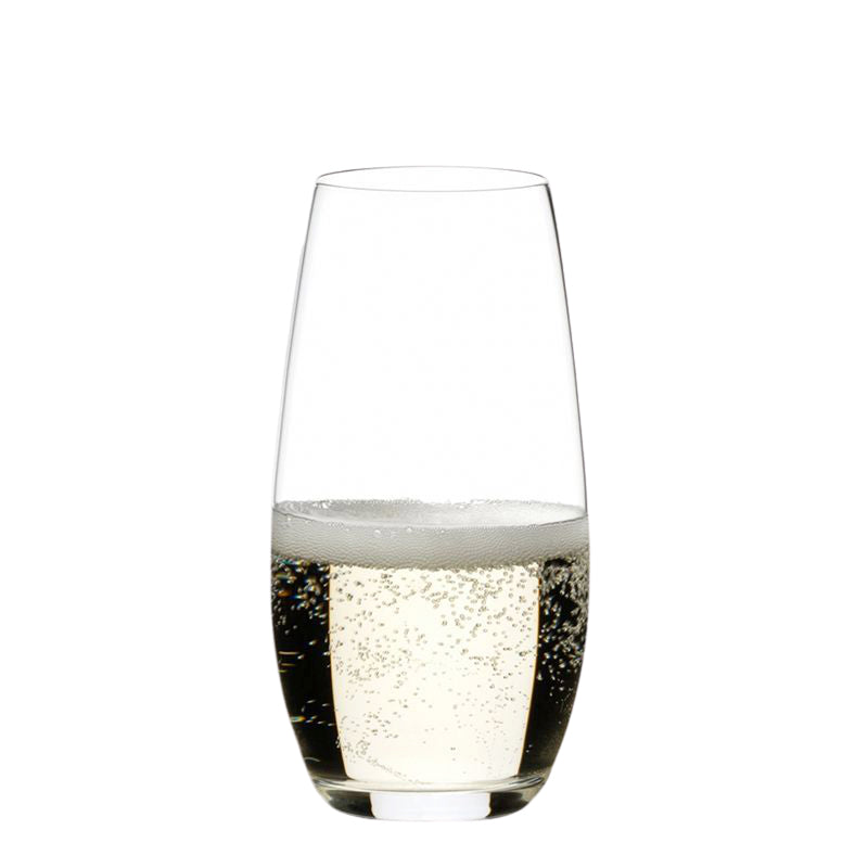 26.4 cl - O Champagne Calice Flute in Vetro - Set 2 Pezzi