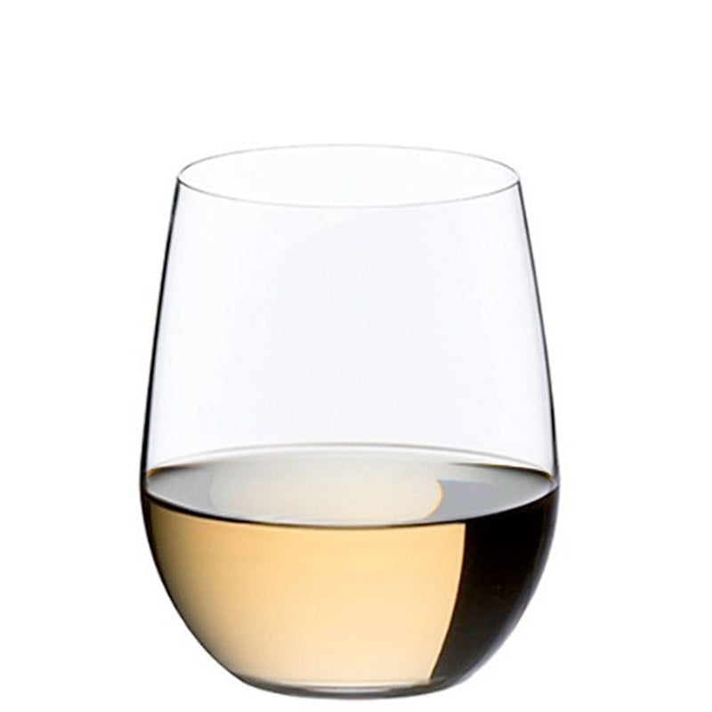 32 cl - O Wine Bicchiere Vino Bianco Viognier Chardonnay in Vetro - Set 2 Pezzi