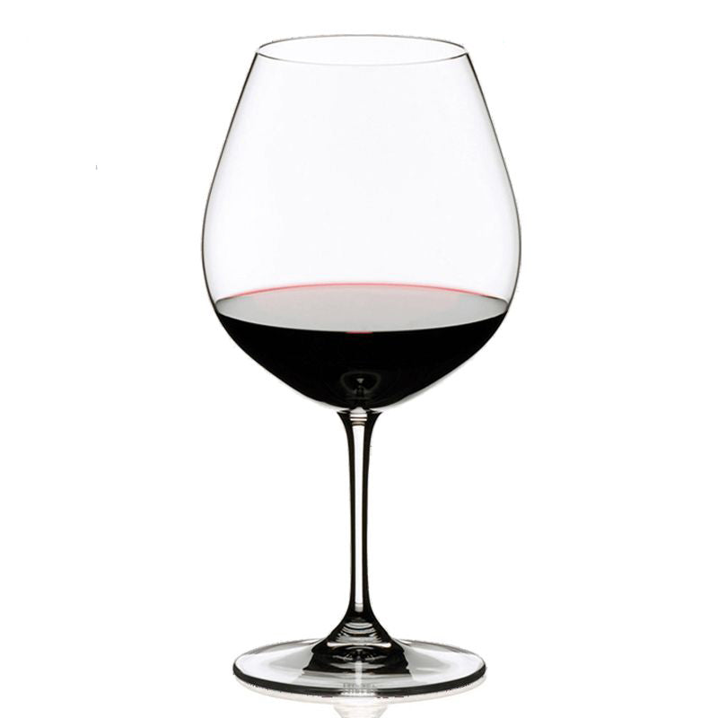 70 cl - Vinum Calice Vino Rosso Pinot Nero-Burgundy in Vetro - Set 2 Pezzi