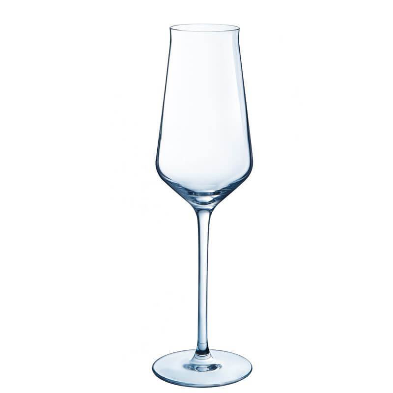 21 cl - Reveal Up Calice Flute in Vetro - Set 6 Pezzi