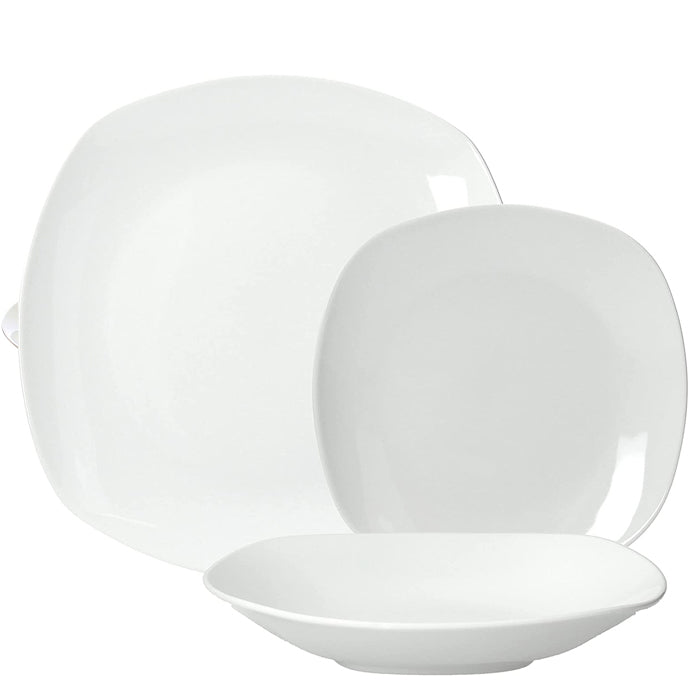 Splendor Servizio Piatti In Porcellana - Set 18 Pz