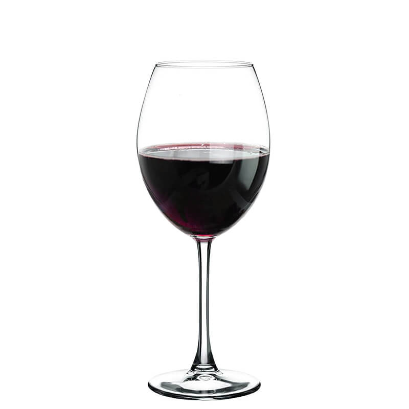 55 cl - Enoteca Calice Vino Rosso in Vetro - Set 6 Pezzi