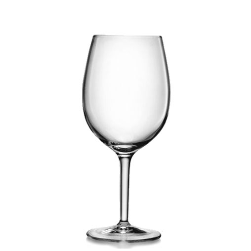 27 cl - Rubino Calice Acqua in Vetro - Set 6 Pezzi
