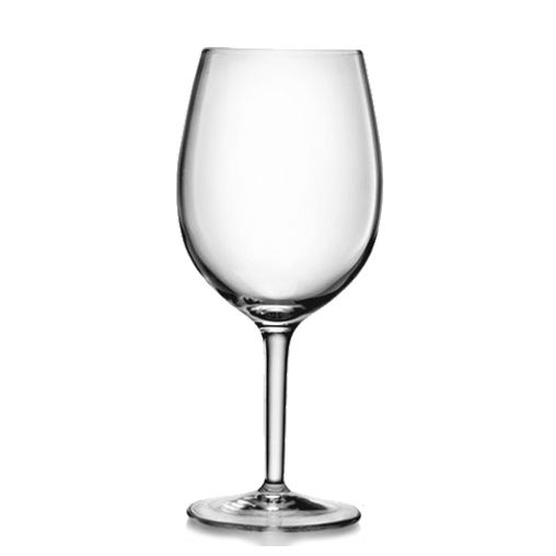 37 cl - Rubino Calice Vino Rosso in Vetro - Set 6 Pezzi