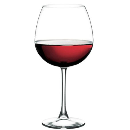 78 cl - Enoteca Calice Vino Rosso in Vetro - Set 6 Pezzi
