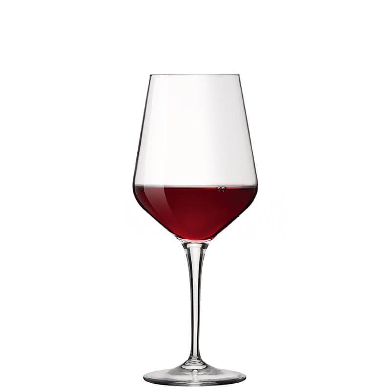 44 cl - Premium Calice Vino Rosso in Vetro - Set 6 Pezzi