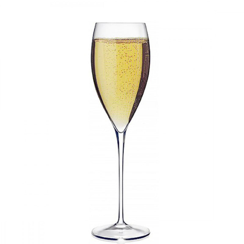 32 cl - Magnifico Calice Flute in Vetro - Set 6 Pezzi