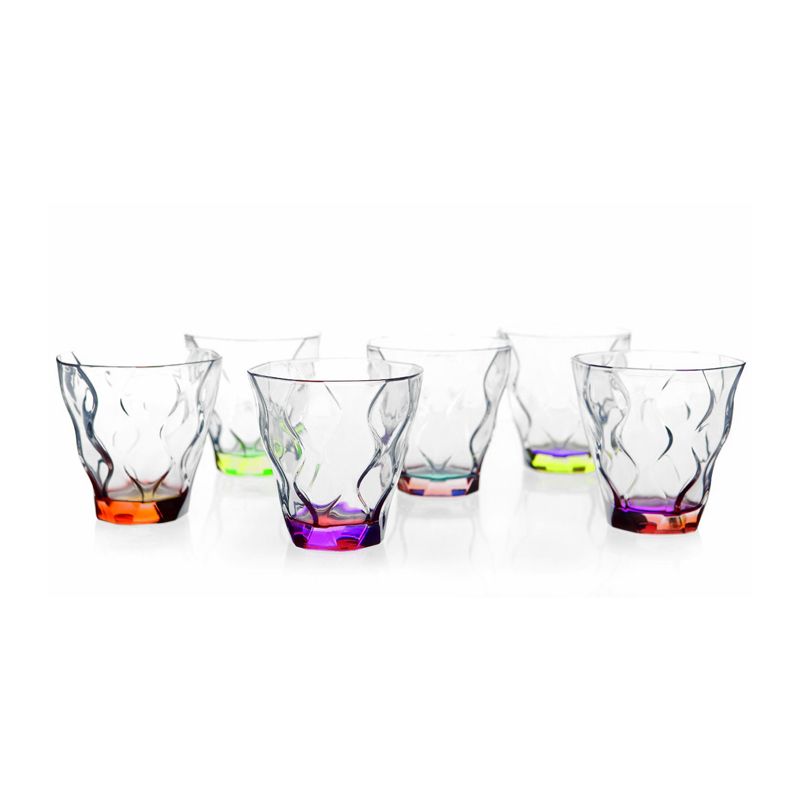 7 cl - Riflessi Bicchiere Liquore in Vetro - Set 6 Pezzi